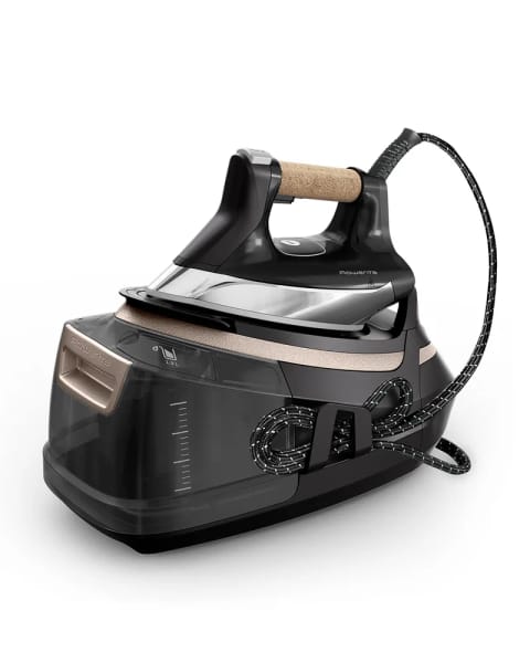 اتو بخار مخزن‌دار Rowenta Eco Steam Pro DG9661 ۲۸۰۰ وات مشکی-بژ