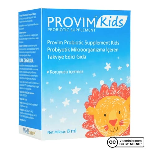 قطره پروبیوتیک کودکان ولکر Provim Kids 8 میلیلیتر