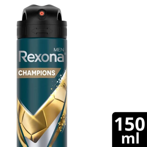 Rexona Men Champions اسپری ضد تعریق مردانه ۷۲ ساعت