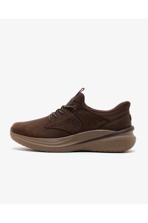 کفش روزمره مردانه SKECHERS SLADE 2.0-ENCORE قهوه‌ای 211382 COC