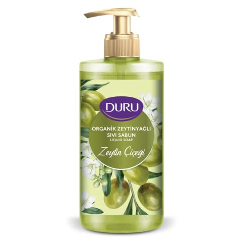 Duru صابون مایع ارگانیک روغن زیتون گل زیتون ۵۰۰ میلیلیتر