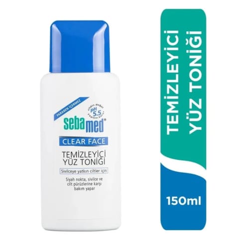 Sebamed تونر پاک‌کننده صورت Clear Face 150 میلی‌لیتر