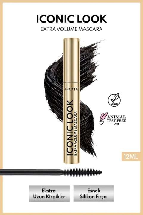 ریمل NOTE Iconic Look حجمدهنده شدید - مشکی