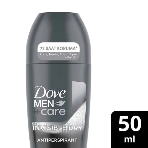 Dove Men +Care Invisible Dry رول‌آن دئودورانت مردانه ۵۰ میلی‌لیتر