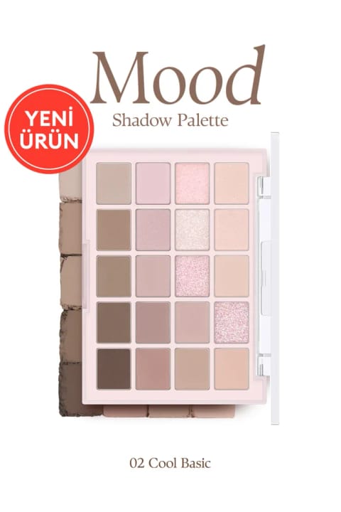 پالت سایه ۲۰ رنگه داسیک مد Shadow Palette — 02 Cool Basic