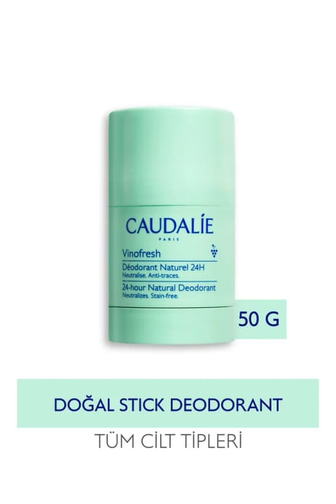 Caudalie Vinofresh دئودورانت طبیعی استیکی ۵۰ گرمی