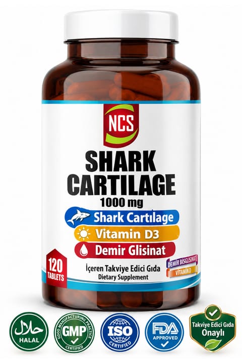 NCS Shark Cartilage 1000 mg 120 قرص