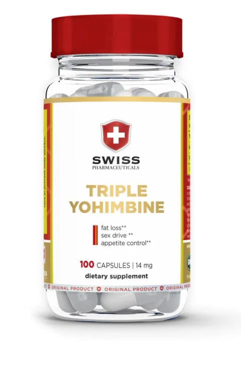 Swiss Triple Yohimbine چربی‌سوز و کنترل اشتها ۱۰۰ کپسول