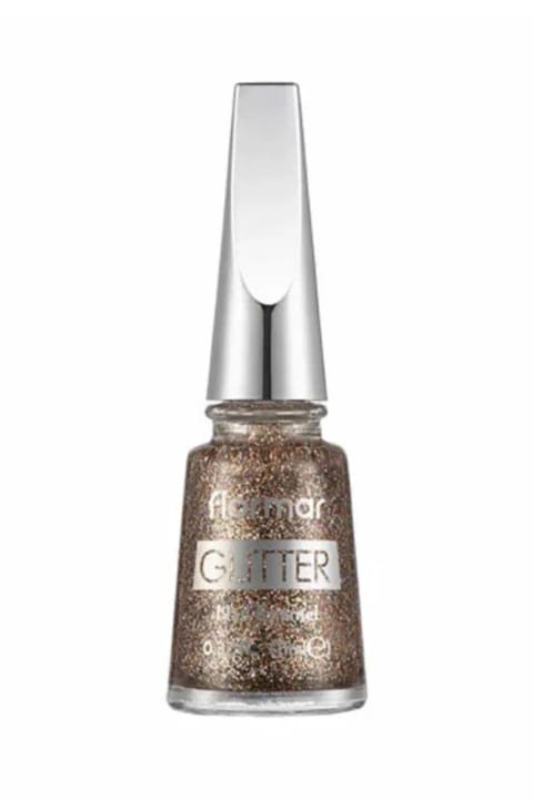Flormar Glitter 43 رزگلد
