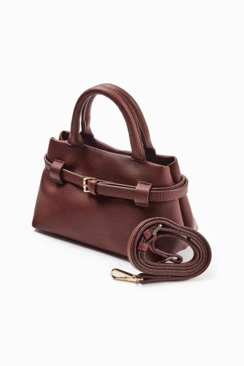کیف دستی مینی چرمی Bordo