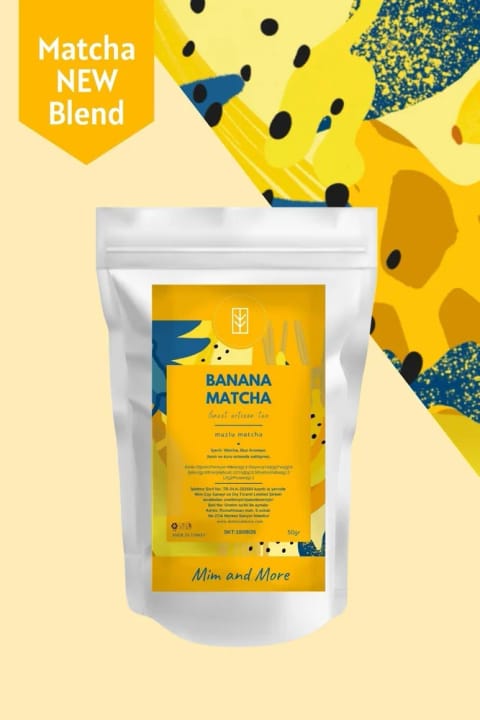 میم اند مور Banana Matcha - ماچا با طعم موز، ۵۰ گرم