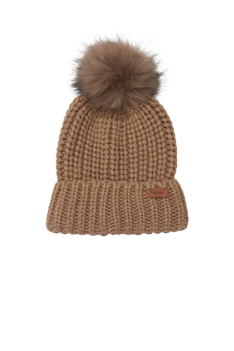 کلاه بافت Barbour مدل Saltburn Bere BE11 رنگ Mink