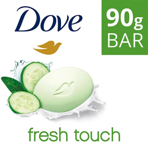 Dove Beauty Cream Bar Go Fresh Fresh Touch مرطوبکننده کرم صابونی ۹۰ گرمی