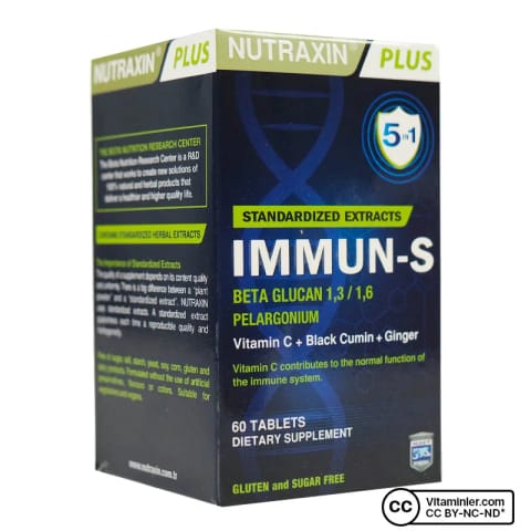 Nutraxin Immun-S 60 قرص