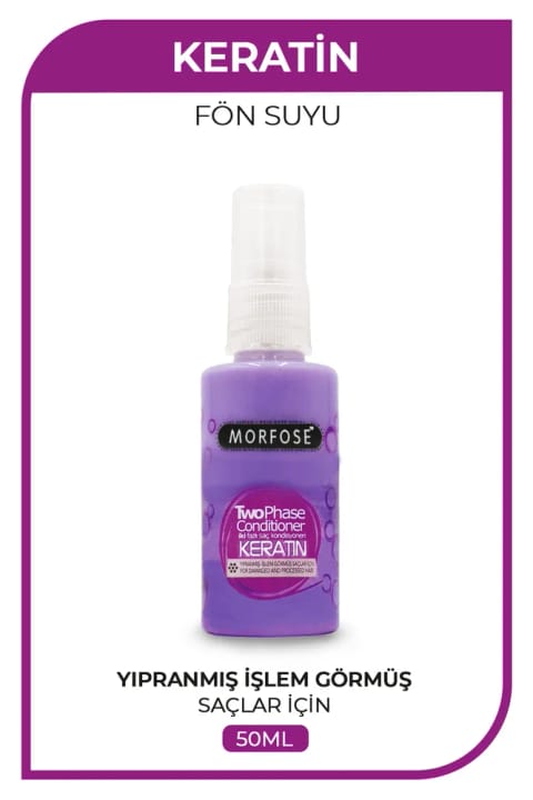 مورفوزe تونیک دو فاز مو Keratin 50 میلیلیتر