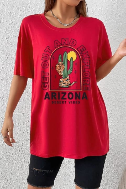 تیشرت یونیسکس uyguntarz طرح Arizona