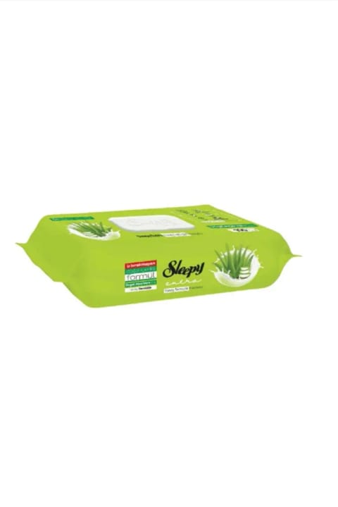 Sleepy Aloe Vera سطح پاک‌کن 100عددی 3بسته
