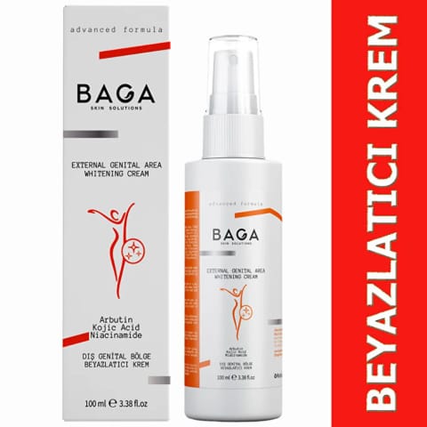 Baga کرم روشنکننده ناحیه تناسلی 100 میلیلیتر