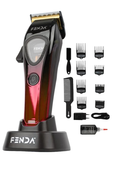ماشین اصلاح حرفه‌ای مو Fenda قرمز FNDSACKS0007RD