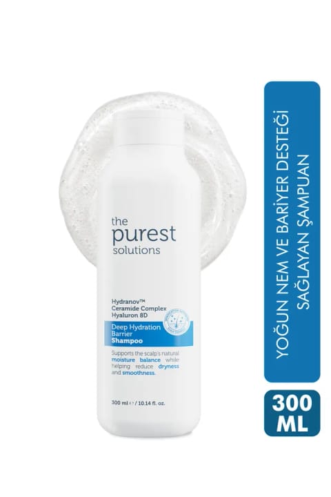شامپو آبرسان و حامی سد دفاعی پوست The Purest Solutions، 300 میلی‌لیتر
