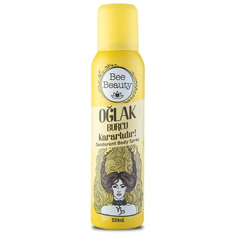 Bee Beauty دئودورانت اسپری زنانه برج جدی ۱۵۰ میلیلیتر