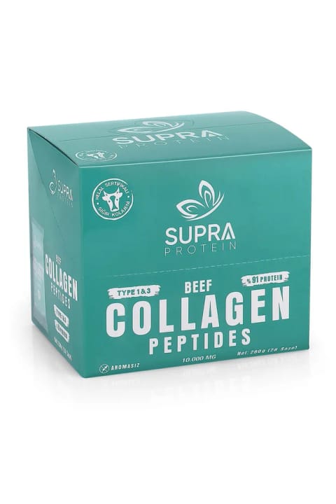 Supra Protein Beef Collagen 28 ساشه – مکمل روزانه کلاژن – هیدرولیز شده...