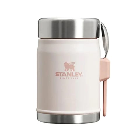 ترموس غذا Stanley The Legendary Food Jar + Spork 0.4L صورتی
