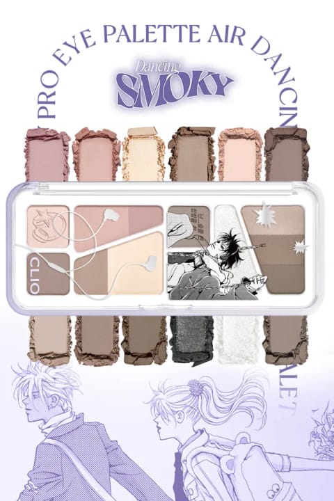 پالت سایه چشم CLIO Pro Eye Palette — 13 Dancing Smoky