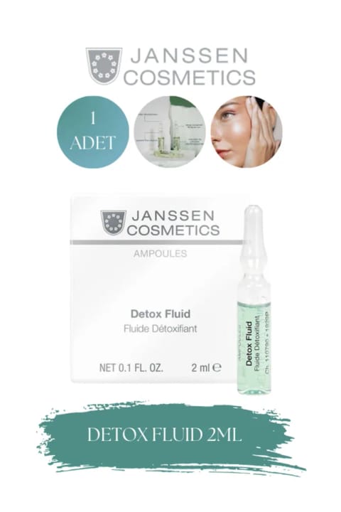 سرم صورت آمپولی دتوکس Janssen Cosmetics حجم ۲ میلی‌لیتر تکی