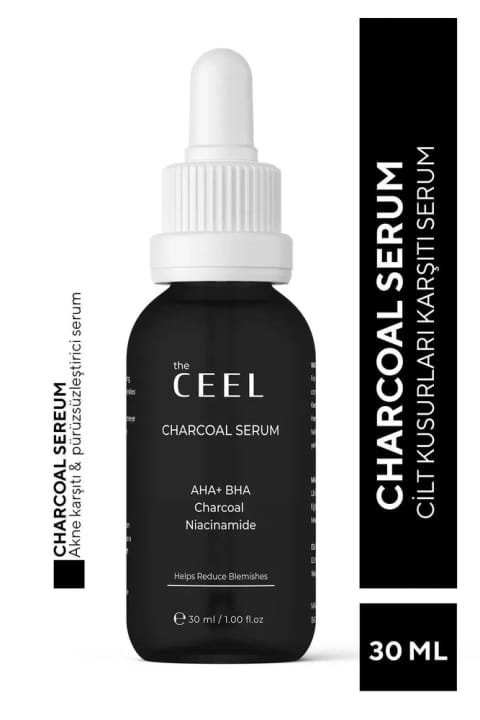 The Ceel AHA BHA Active Charcoal Niacinamide Spot Reducing Serum