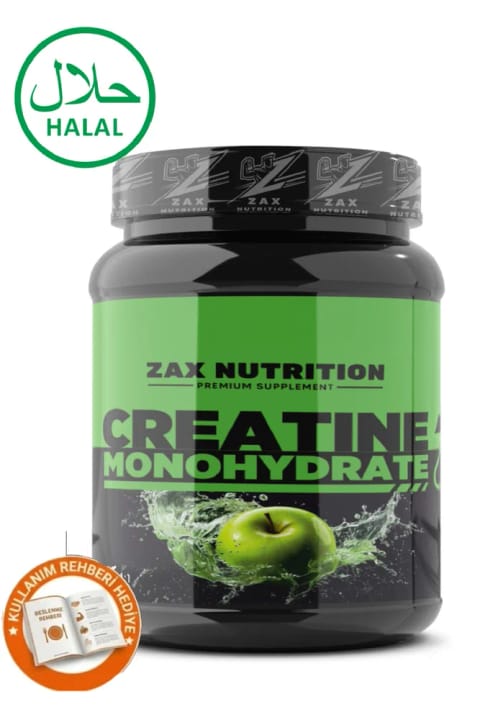 zax nutrition کراتین 300 گرم طعم سیب سبز