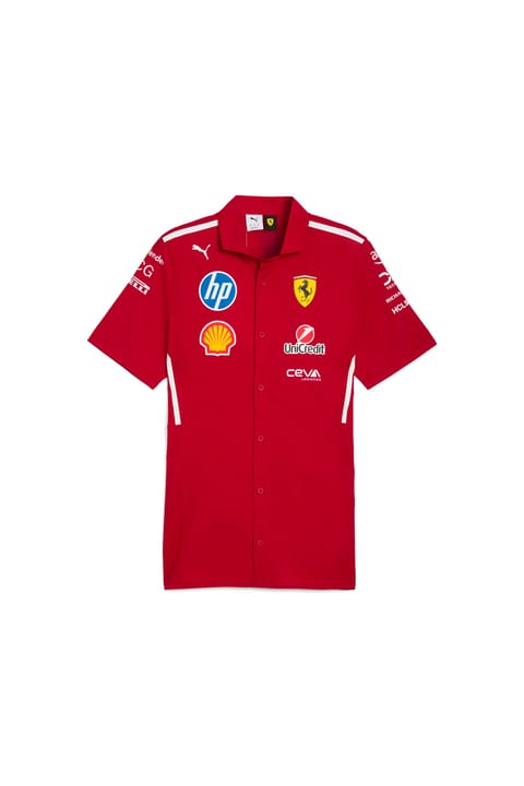 پیراهن تیم فرمول یک فراری 2025 مردانه Puma SCUDERIA FERRARI