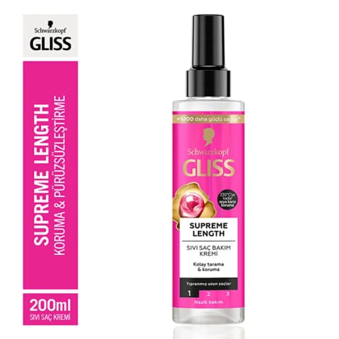 Gliss Supreme Length نرم‌کننده مایع مو ۲۰۰ میلی‌لیتر
