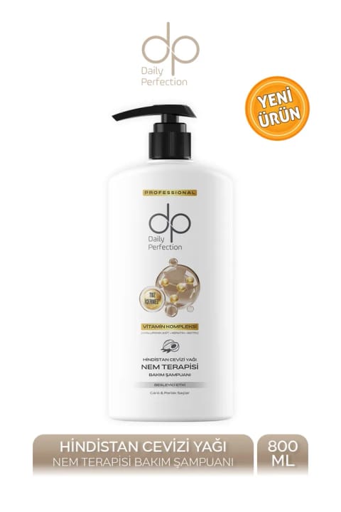 شامپو dp Daily Perfection با روغن نارگیل 800 میلیلیتر