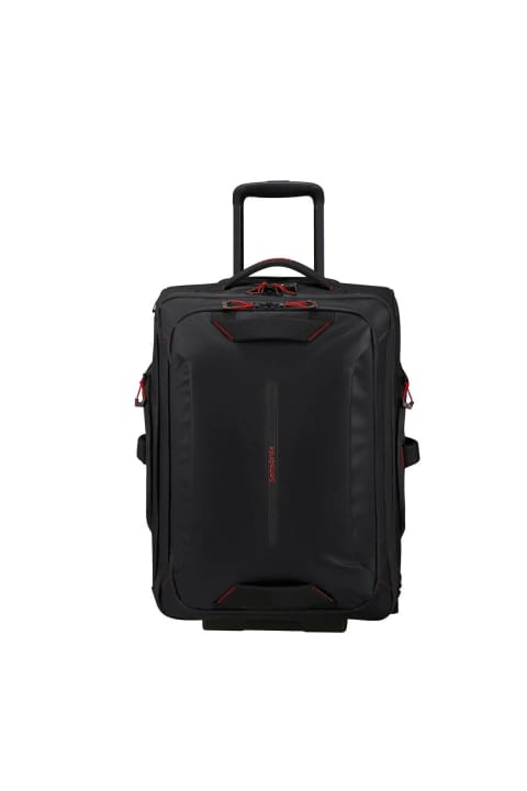 Samsonite Ecodiver مشکی - چرخ‌دار ۲ چرخ دافل ۵۵ سانتی کابین سایز چمدان ۱۵.۶ اینچ