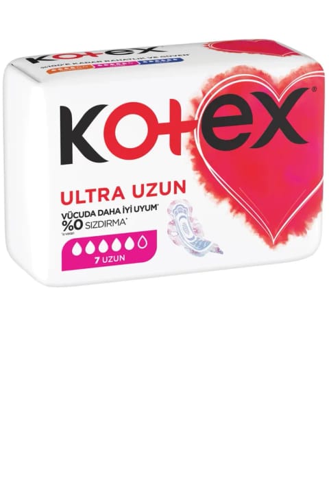 Kotex Ultra نواربهداشتی بلند ۷ عددی