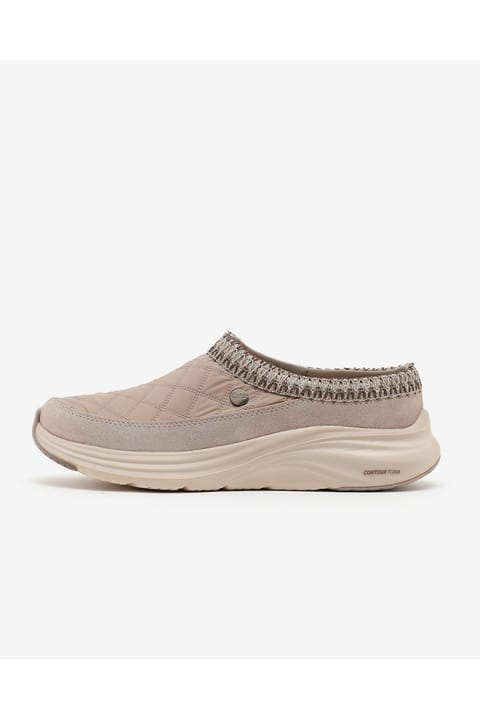 بوت ورزشی زنانه SKECHERS CONTOUR FOAM BOOT - COZY FIT CASCADE بژ پشتباز