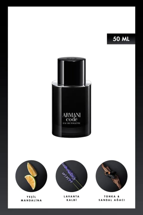 Giorgio Armani Code ادت ۵۰ میلیلیتر ادو تویلت مردانه
