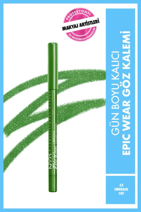 NYX Professional Makeup Epic Wear Liner Sticks خط چشم - Emerald Cut - سبز