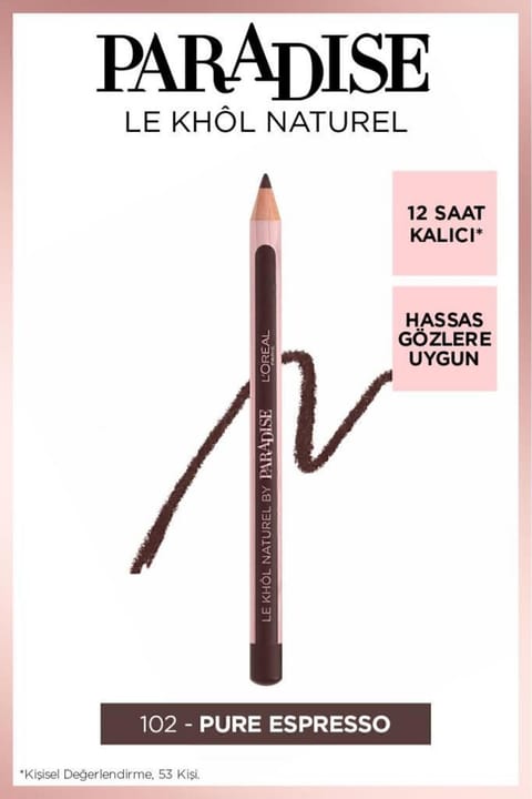 مداد چشم قهوه‌ای L'Oreal Paris - L'Oréal Paris Paradise Le Khol