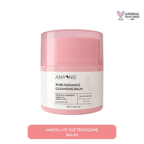Anyong بالم پاککننده آرایش و شستوشوی صورت درخشان ۵۰ میلیلیتری