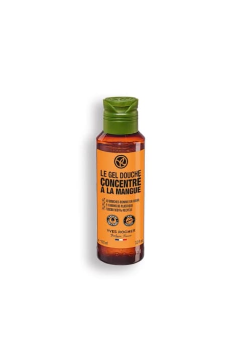 Yves Rocher ژل دوش غلیظ - انرژیبخش انبه و گشنیز - 100ml