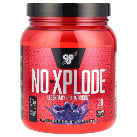 پیش‌تمرینی BSN N.O.-XPLODE Legendary انگور ۵۵۵ گرم