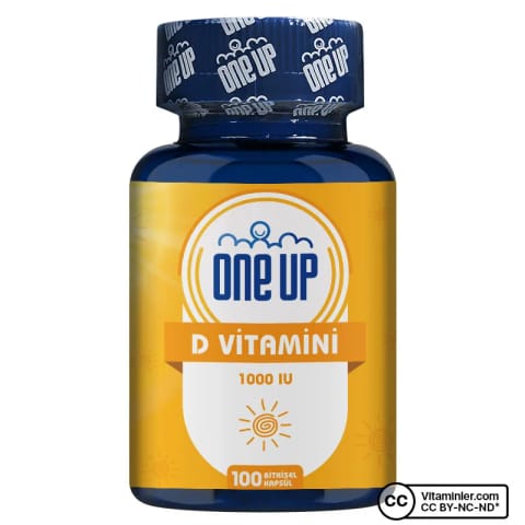 One Up ویتامین D 1000 IU 100 کپسول