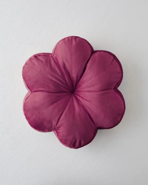 کوسن تزئینی Artistic Bloom ۴۰ سانتی‌متری بورگوندی