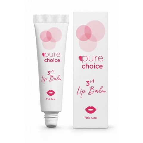 بالم لب براق Pure Choice Pink Aura ۱۰ میلیلیتر