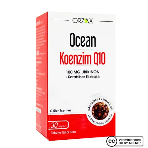 Ocean Coenzyme Q10 100 mg 30 کپسول