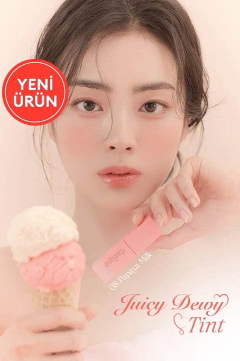 dasique Juicy Dewy Tint — 08 Papaya Milk