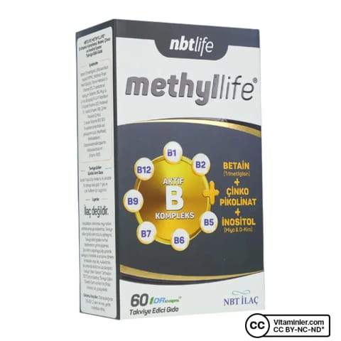 Nbt Life Methyllife B Kompleks 60 کپسول