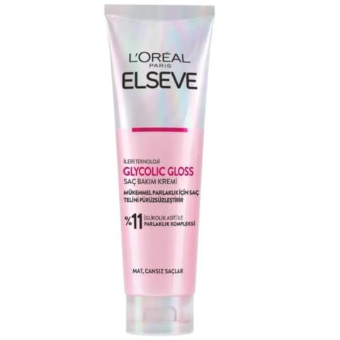 Elseve Glycolic Gloss نرمکننده صافکننده مو برای درخشش بینقص ۱۵۰ میلیلیتر